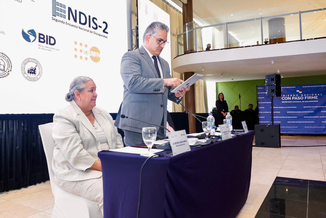 Panamá presenta nuevos datos sobre discapacidad y lanza Atlas Nacional en reunión de CONADIS