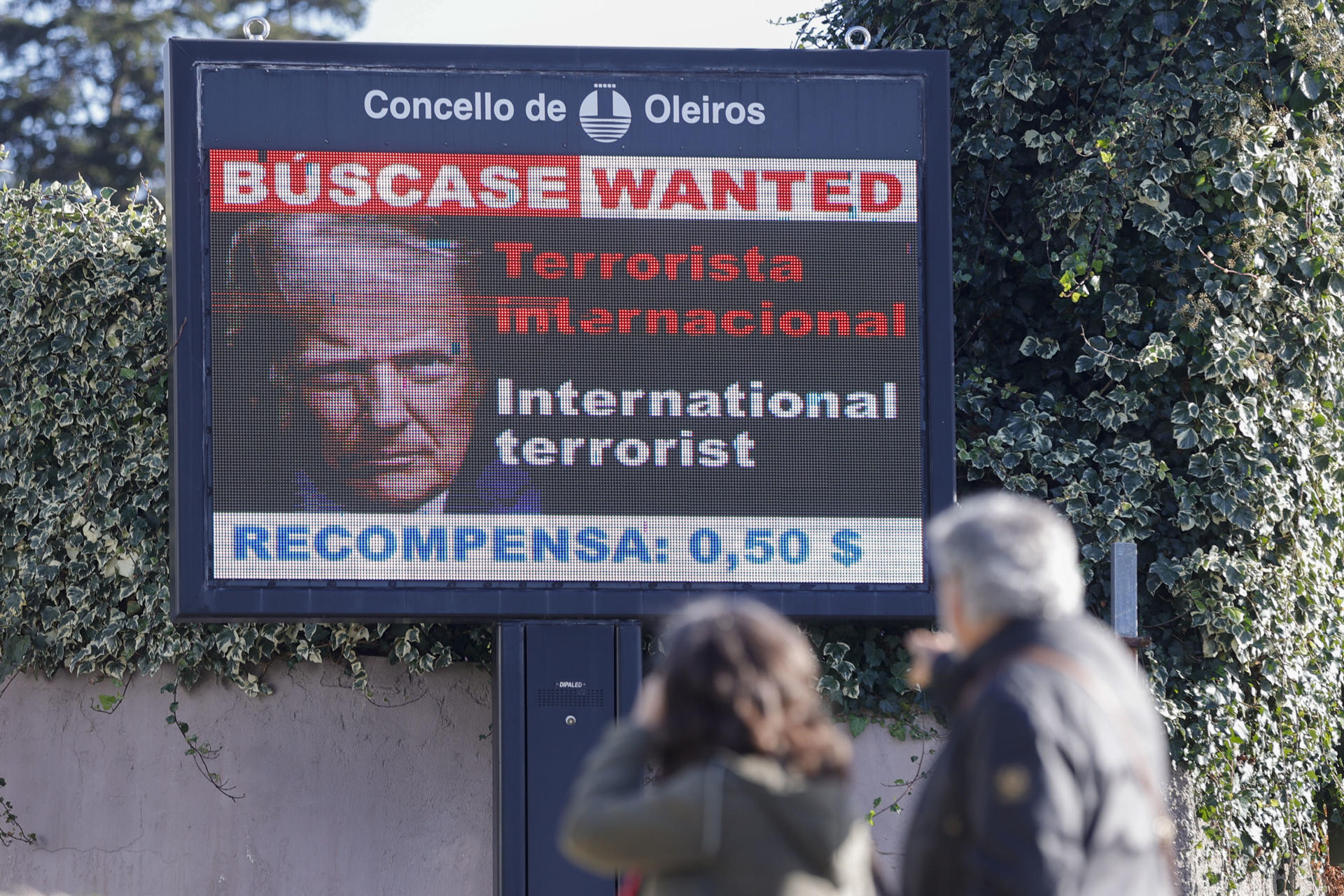 Trump wanted: Un pueblo de España ofrece recompensa de medio dólar por el mandatario