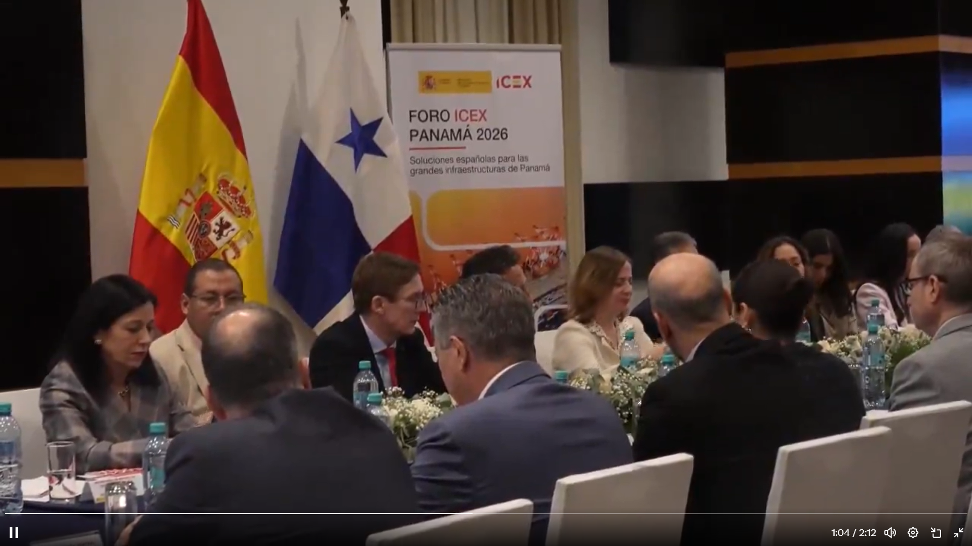 Empresas españolas muestran interés en participar en el Tren Panamá–Frontera