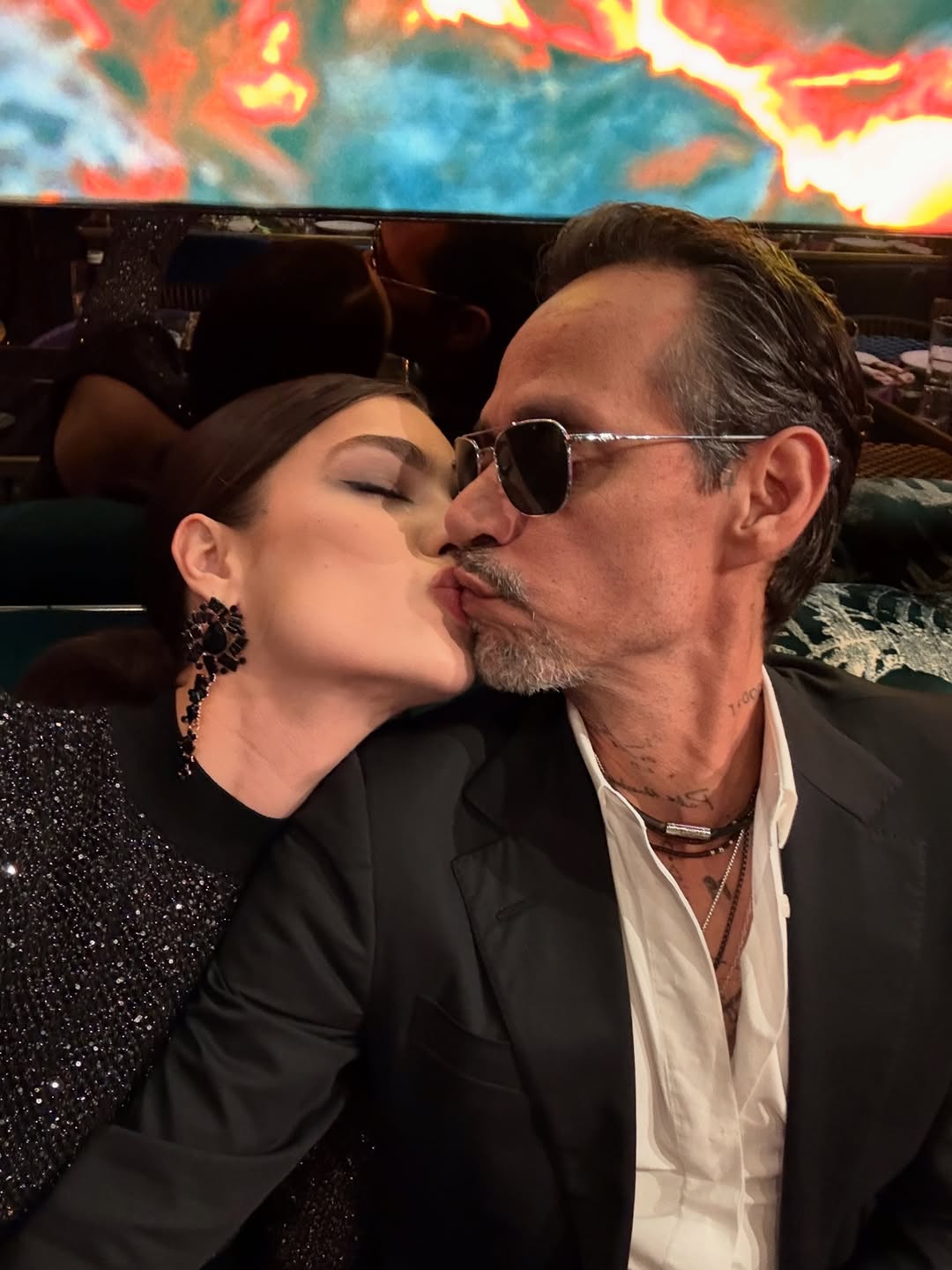 Marc Anthony y Nadia Ferreira anuncian que esperan un nuevo hijo 