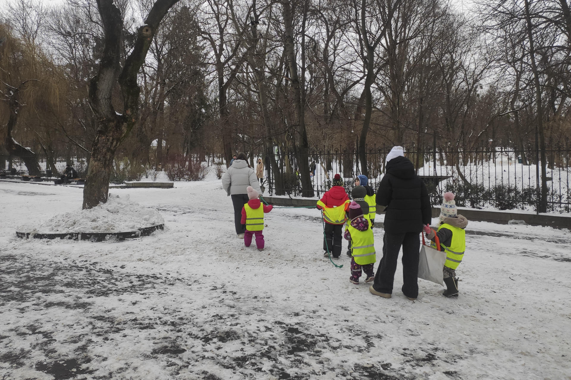 Nevadas y heladas ponen a prueba sistema energético de Ucrania