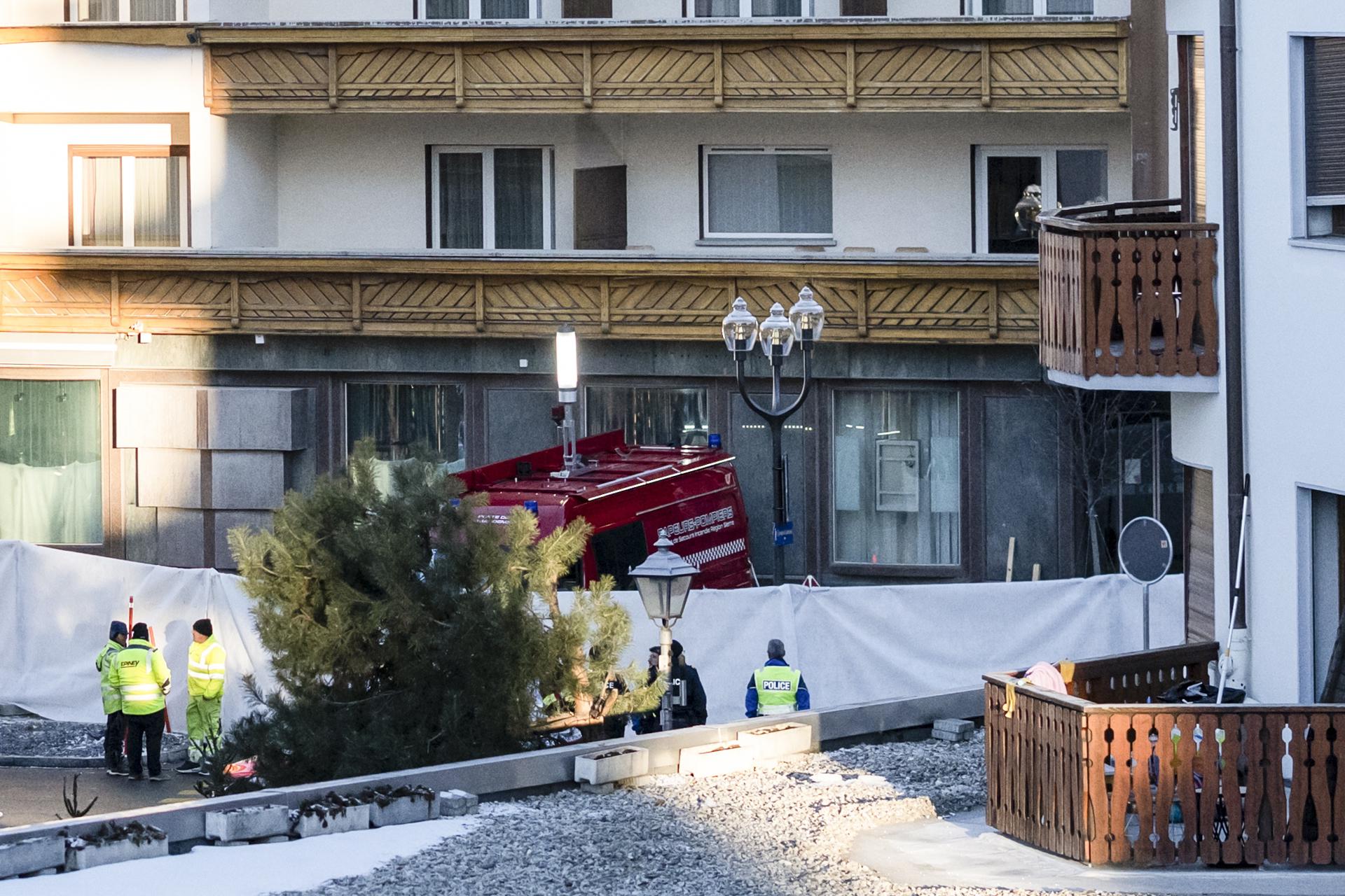 Fotos muestran cuando se desató incendio mortal en resort de Crans-Montana en Suiza