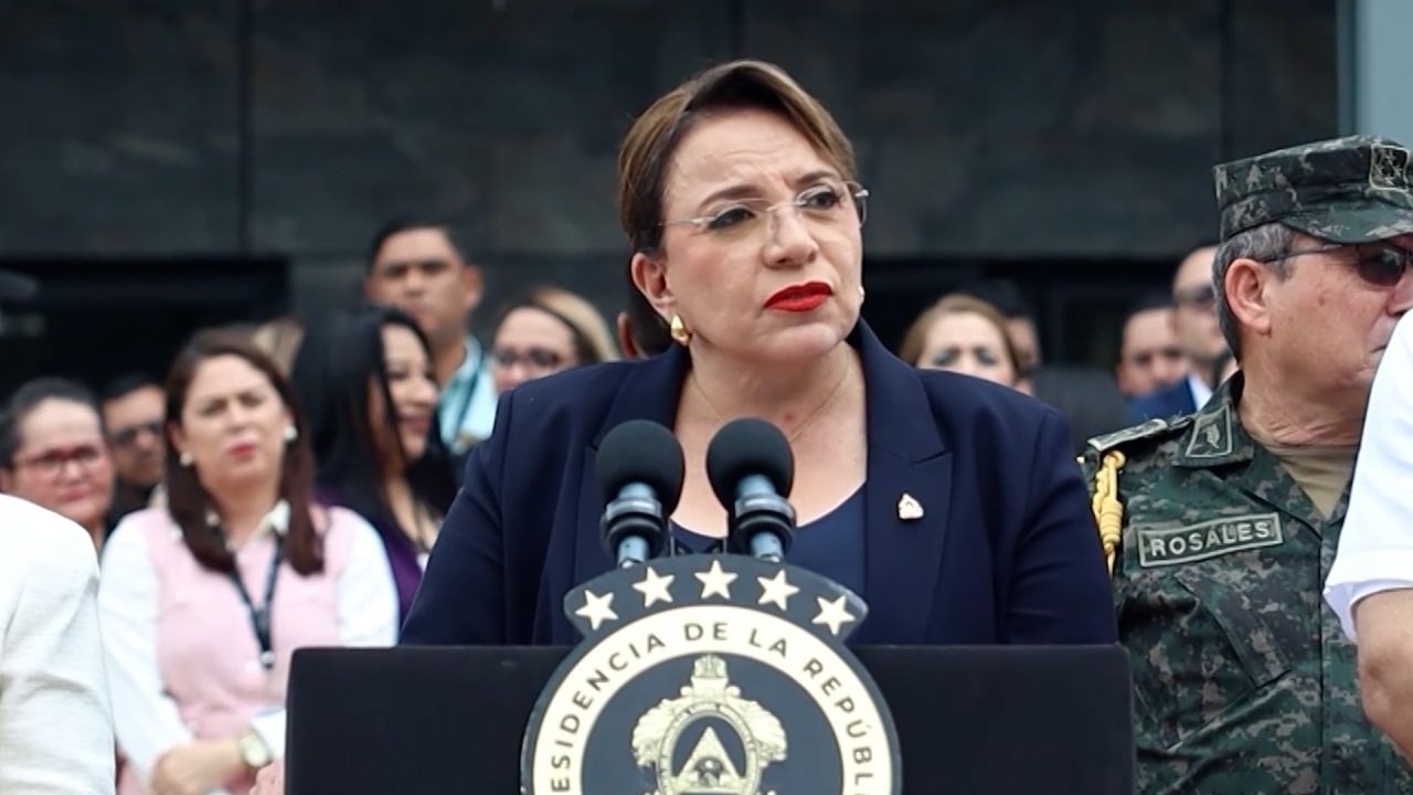 Presidenta de Honduras denuncia injerencias de Trump en las presidenciales