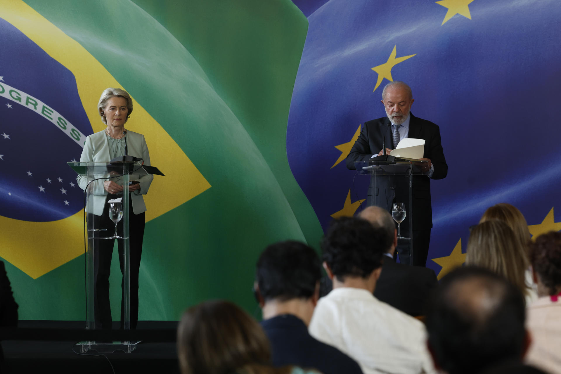 Lula y Von der Leyen dicen que el acuerdo Mercosur-UE es bueno para el multilateralismo