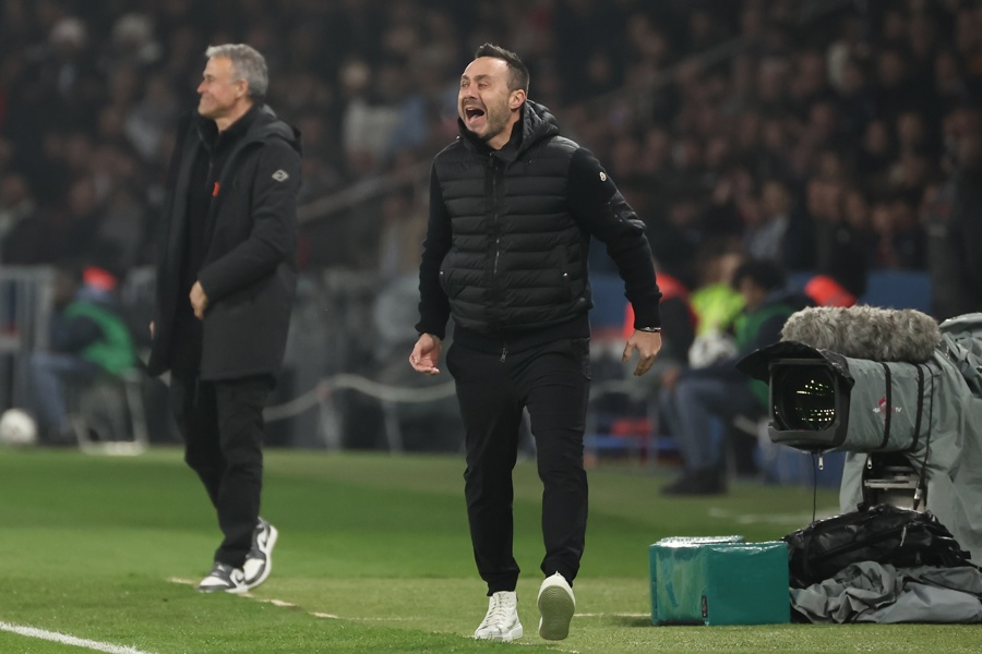 Marsella despide a De Zerbi tras goleada y polémica con Michael Amir