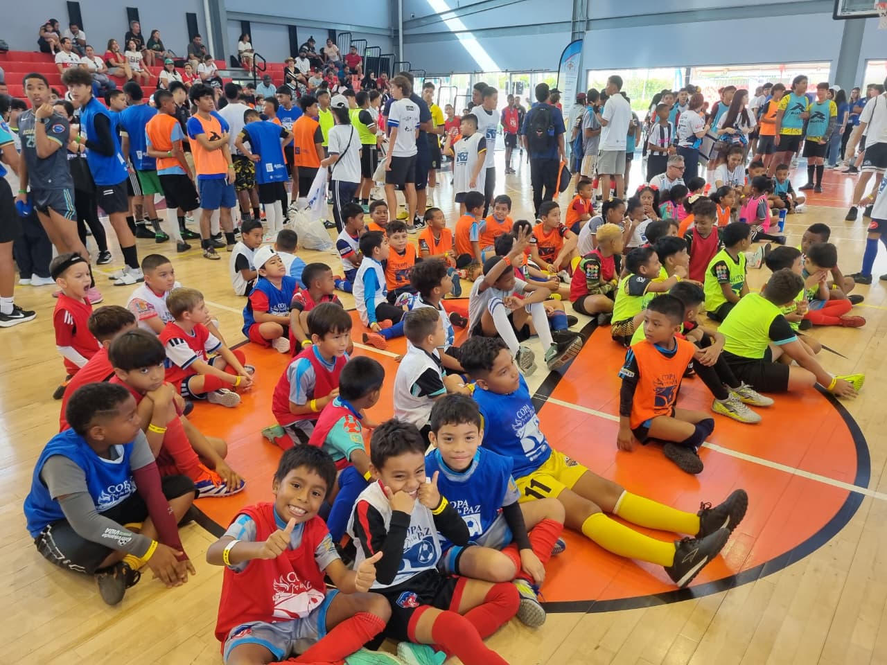 Copa de la Paz 2026 hizo vibrar a más de 280 jóvenes en San Miguelito
