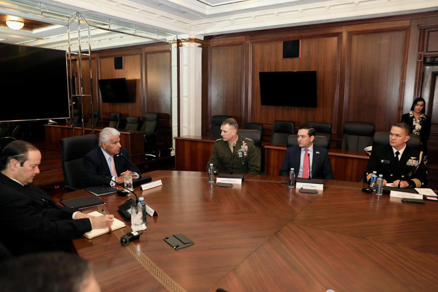 Panamá y EEUU coinciden en la necesidad de una estrategia de seguridad contra los carteles