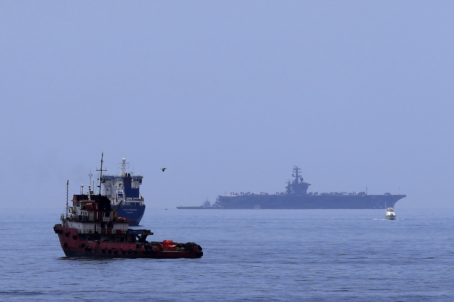 Portaaviones nuclear Nimitz llega a Panamá por ejercicio multinacional 'Mares del Sur'