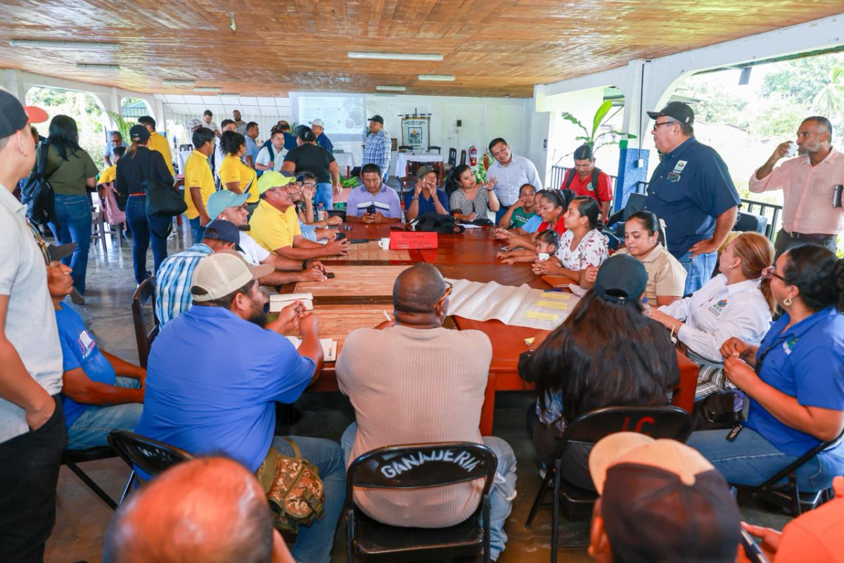 Impulsan transformación productiva en Bocas del Toro con participación de productores