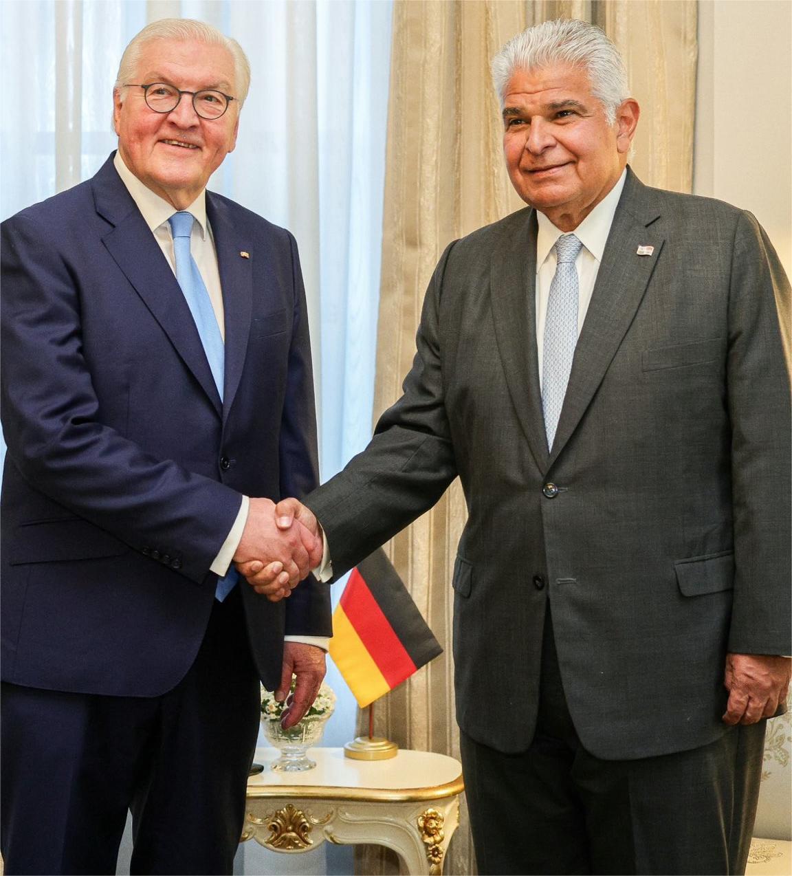 Presidente de Alemania resalta a Panamá como socio estratégico en la región