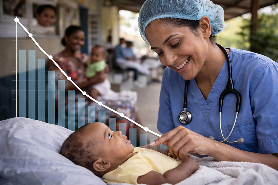 La reducción de la mortalidad infantil se ralentiza en el mundo