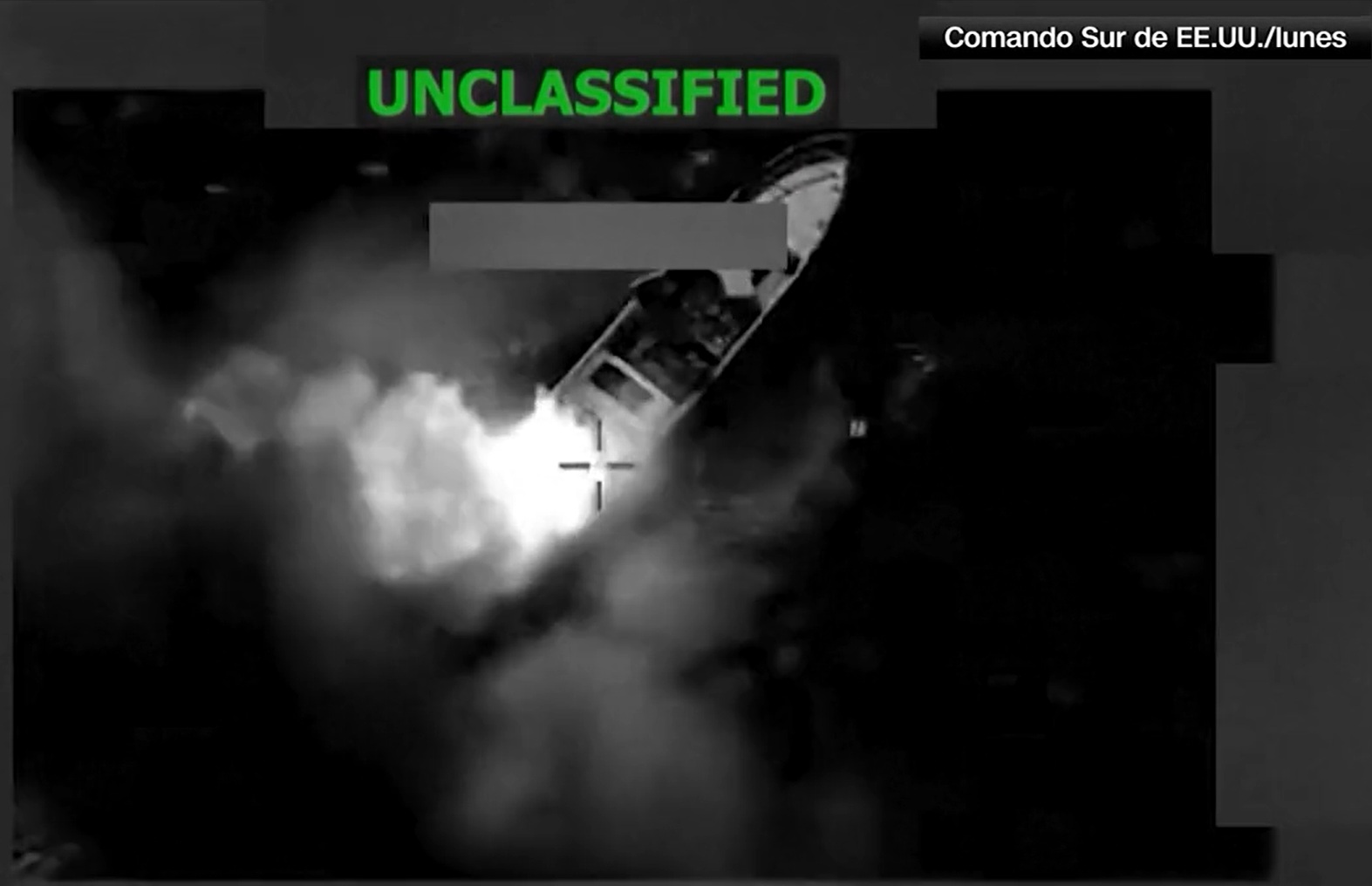 Seis muertos en nuevo ataque de EE UU contra lancha en el Pacífico