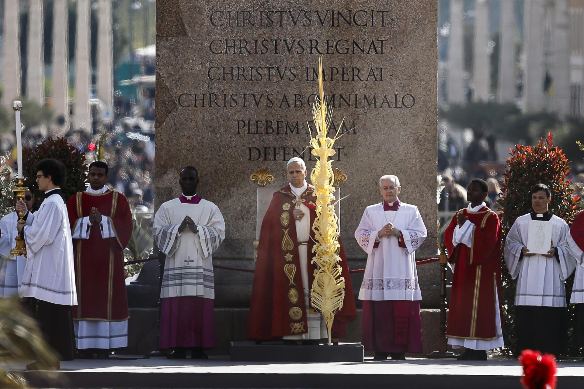 El mensaje del papa León XIV en el Domingo de Ramos: "¡Depongan las armas, recuerden que son hermanos!"