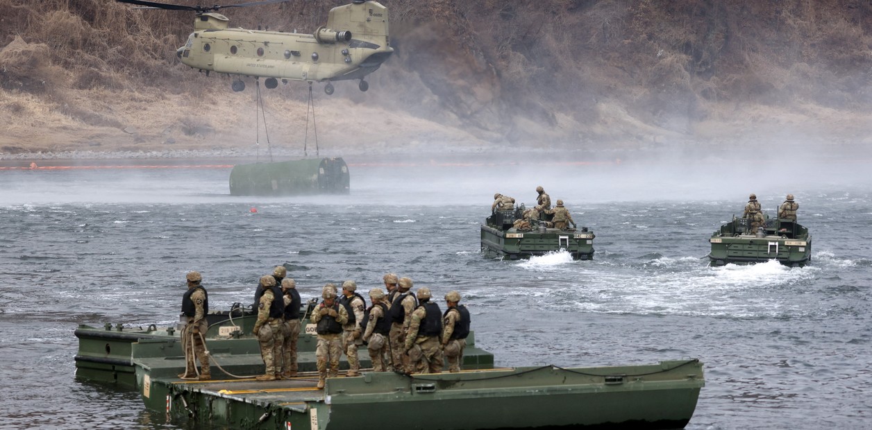 Tropa terrestre de EE UU llega a Irán