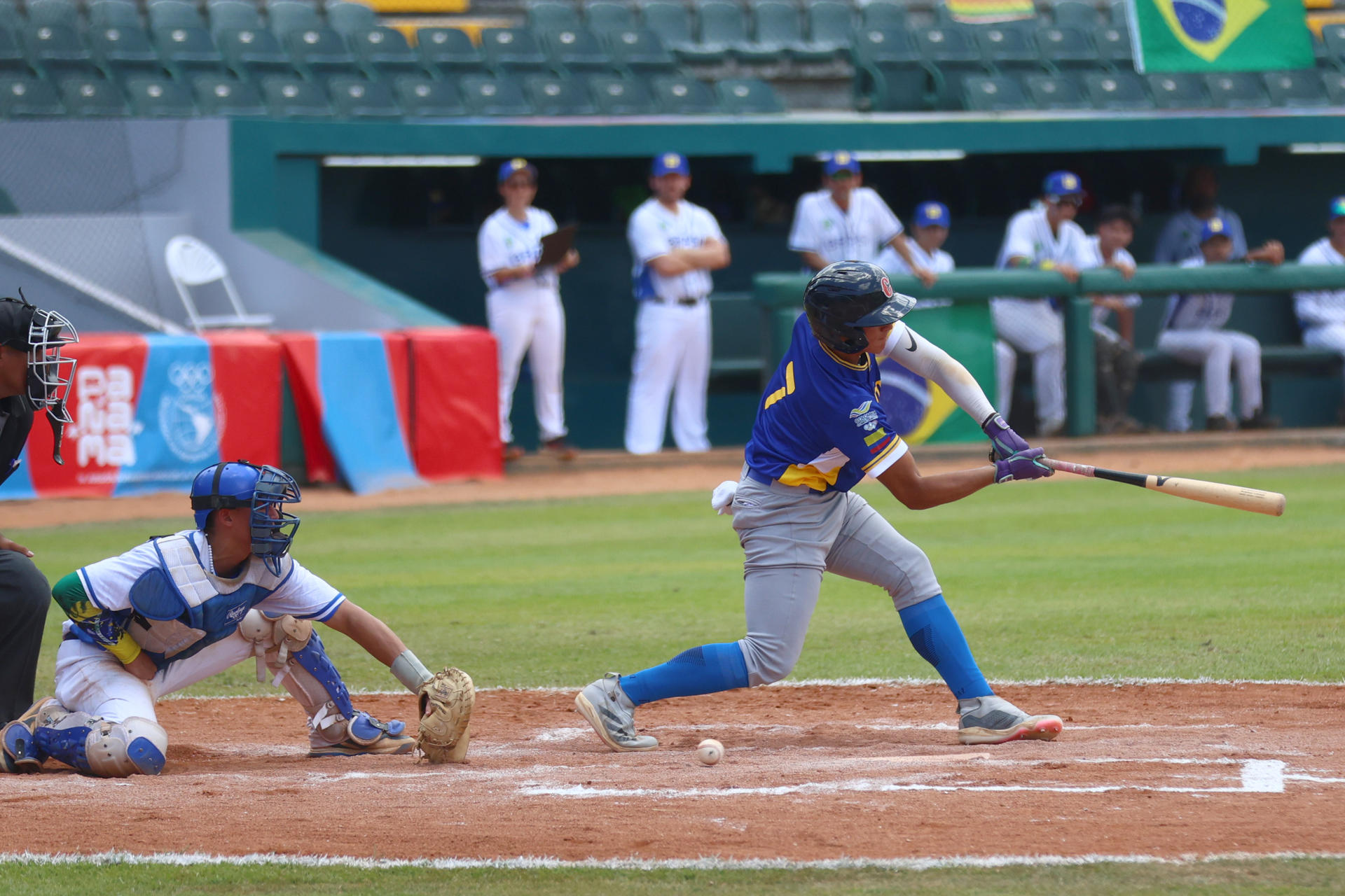 Curazao, Colombia y Panamá ganan en debut del béisbol en Suramericanos juveniles