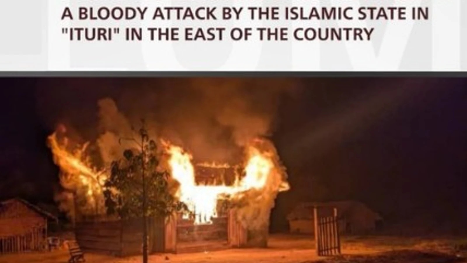 Estado Islámico asesina a sangre fría a 60 cristianos en el Congo