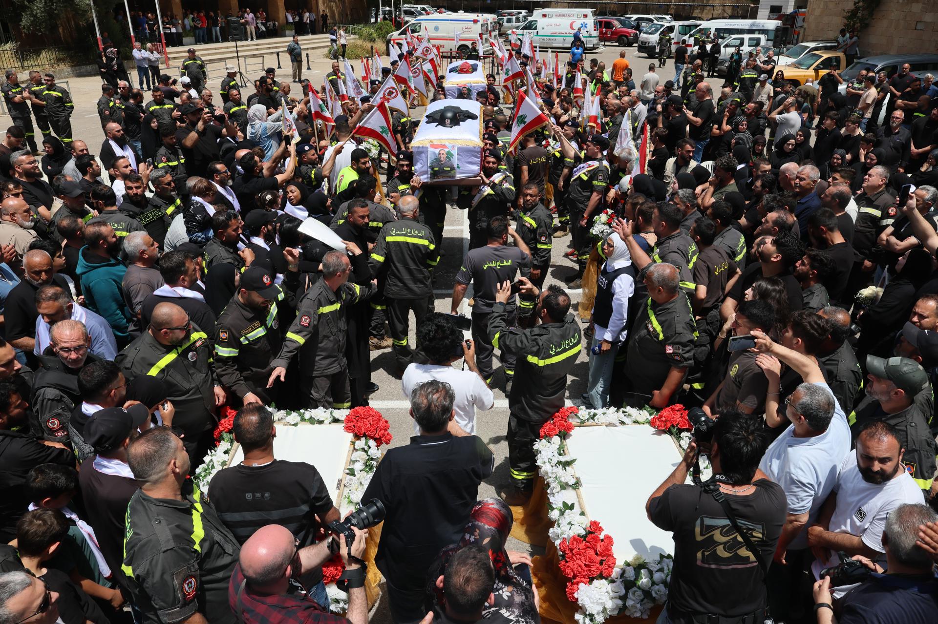 Al menos 12 asesinados en ataques de Israel contra Líbano, donde el saldo total sube a 2,896