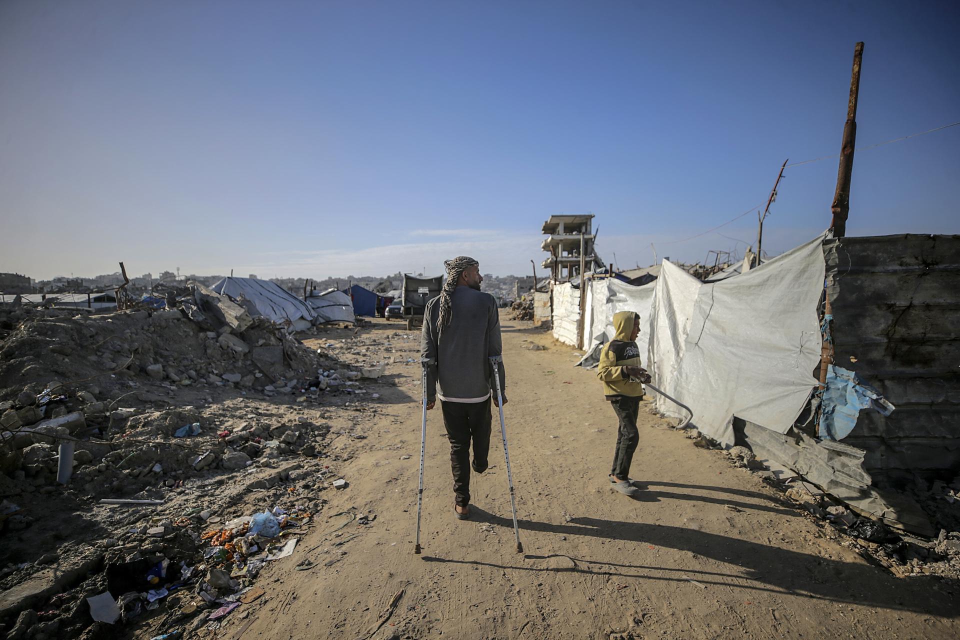 Más de 40,000 palestinos en Gaza, con secuelas de por vida y sin acceso a rehabilitación