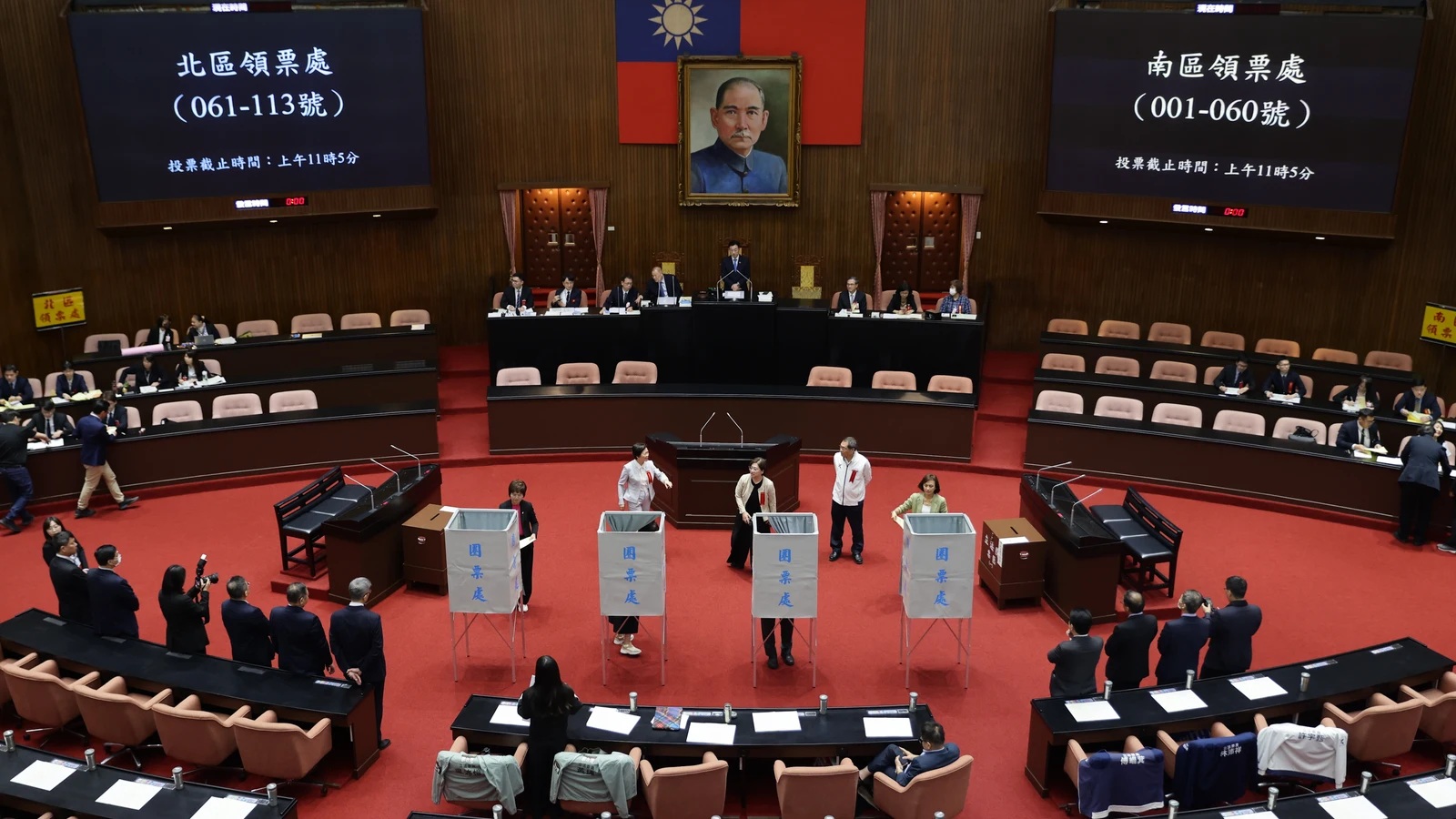 Fracasa intento de destitución contra presidente de Taiwán