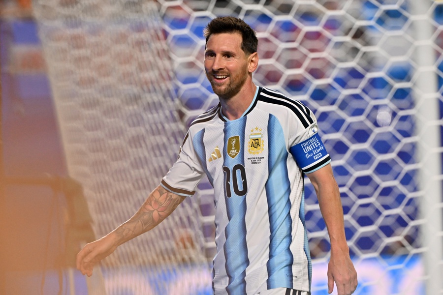 El mundo a los pies de Messi