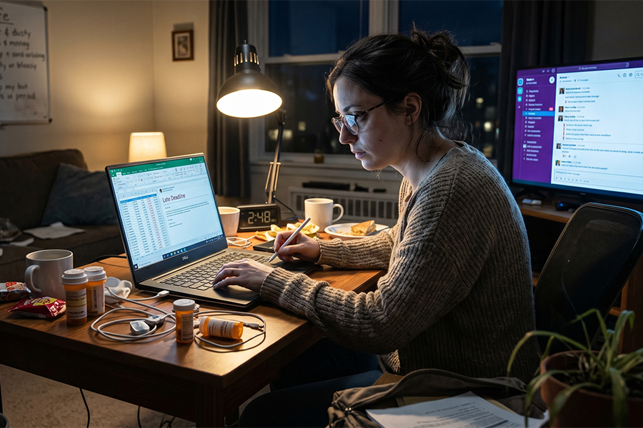 El teletrabajo empeora la salud mental y las personas no son conscientes de ello