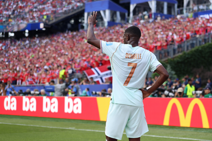 1-4. El 'show' de Dembélé ante una Noruega sin Haaland