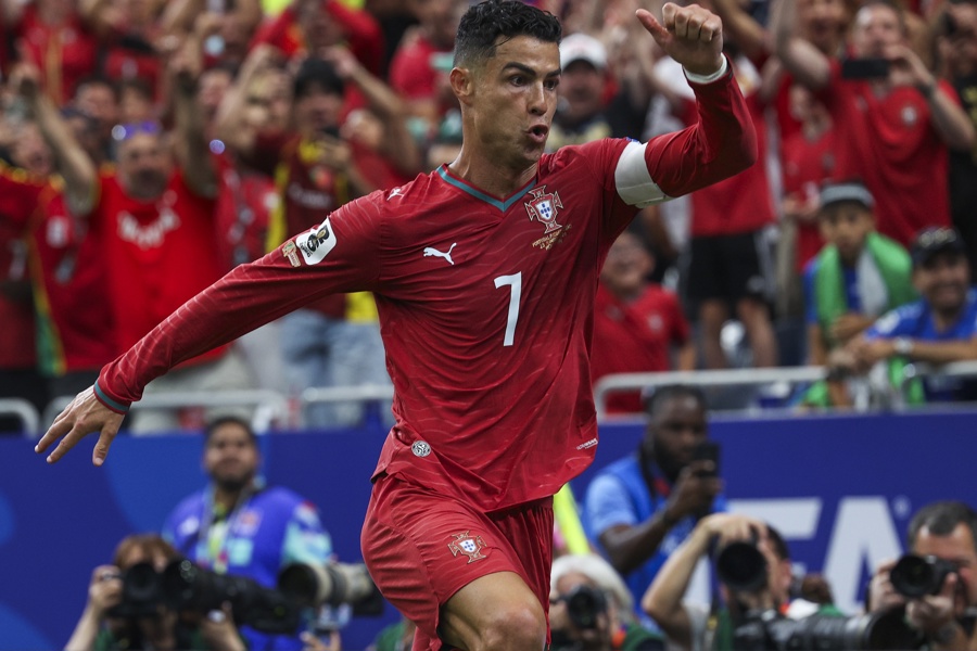 5-0. Cristiano calma la tormenta