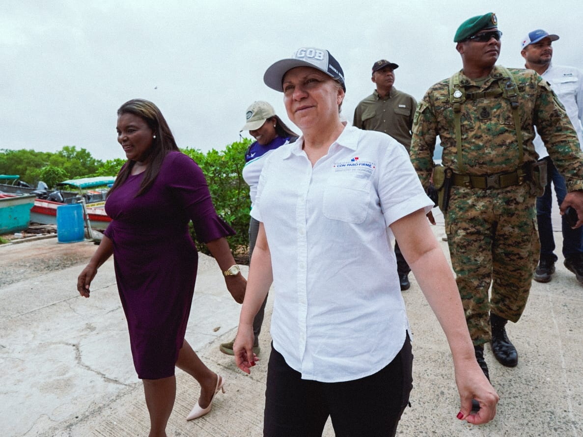 Ministra Montalvo evalúa situación de la justicia comunitaria en Darién