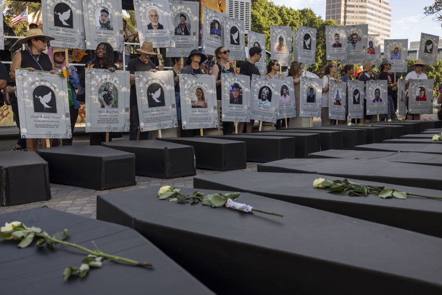 Protesta nacional con más de trescientos actos honra a inmigrantes muertos y pide justicia