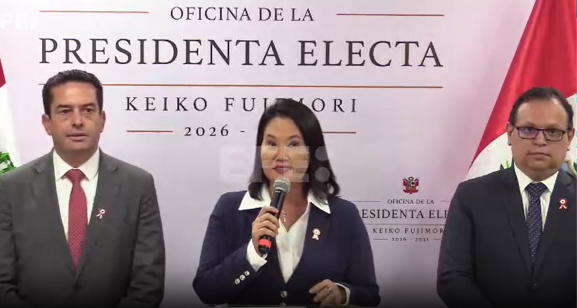 Fujimori inicia la transición de gobierno en Perú con la designación de equipo técnico