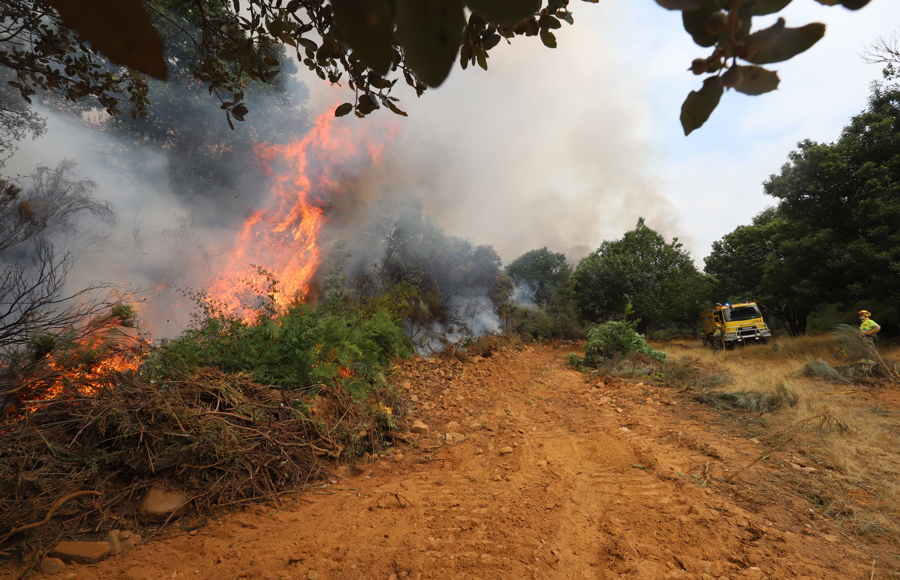Grecia y Portugal combaten el fuego mientras Francia y España apagan últimos grandes focos