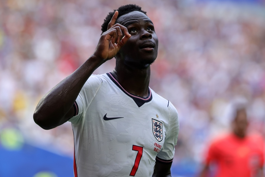 Bukayo Saka anotó el gol 300 del Mundial 2026