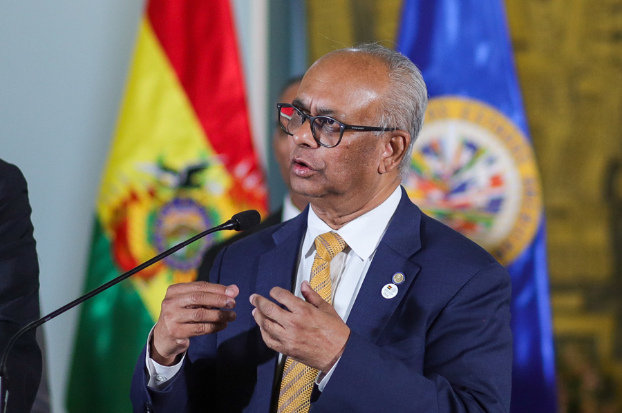 La OEA destaca "diálogo franco" con sectores sobre el conflicto de mayo y junio en Bolivia
