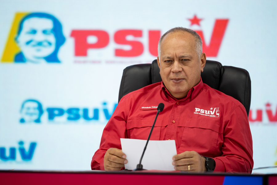 Diosdado Cabello niega que se discuta la liberación de presos políticos en mesa de diálogo