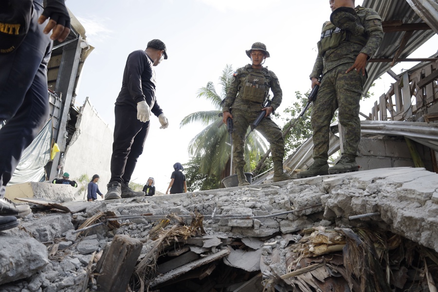 Un terremoto de magnitud 6,3 sacude la isla filipina de Mindanao