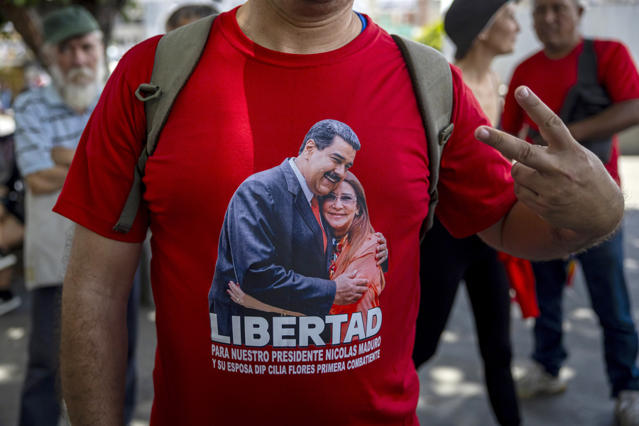 Chavistas rechazan presencia de EE.UU. en Venezuela y exigen liberación de Maduro