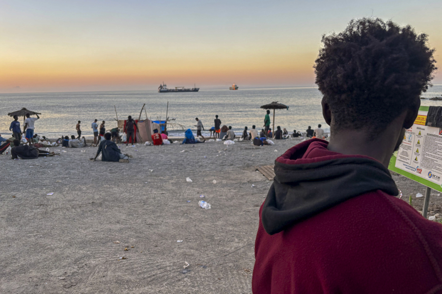 Los migrantes que llegaron a Ceuta: “He venido a cambiar de vida”