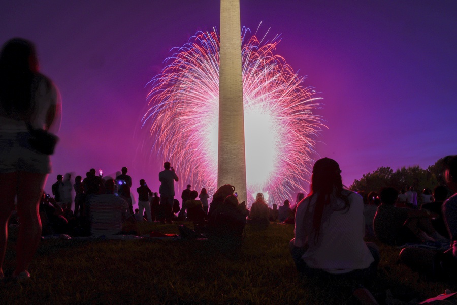 La Casa Blanca presume del récord Guinness por sus fuegos artificiales del 4 de julio