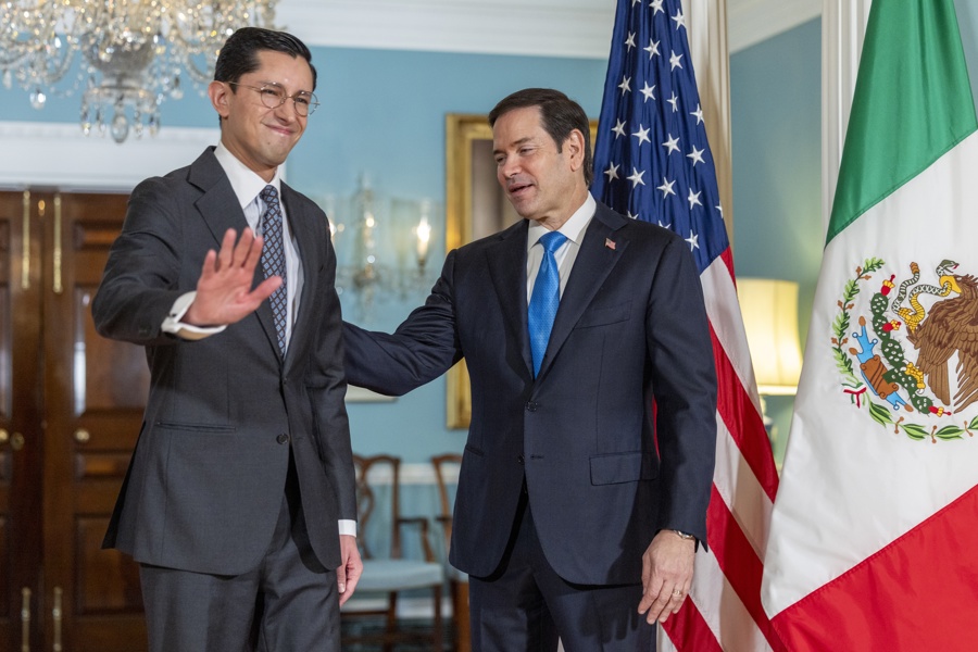 Rubio recibe al canciller de México en medio de diálogo para alcanzar un acuerdo comercial