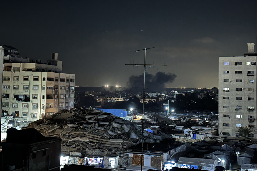 Nueve gazatíes heridos por un interceptor israelí activado por fuego del propio Israel