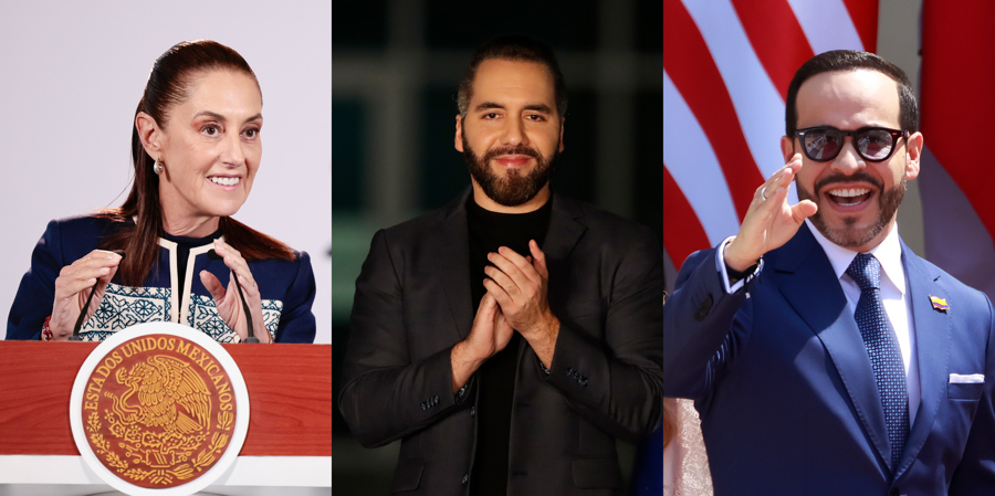 Sheinbaum, Bukele y De la Espriella encabezan el ranking presidencial latinoamericano