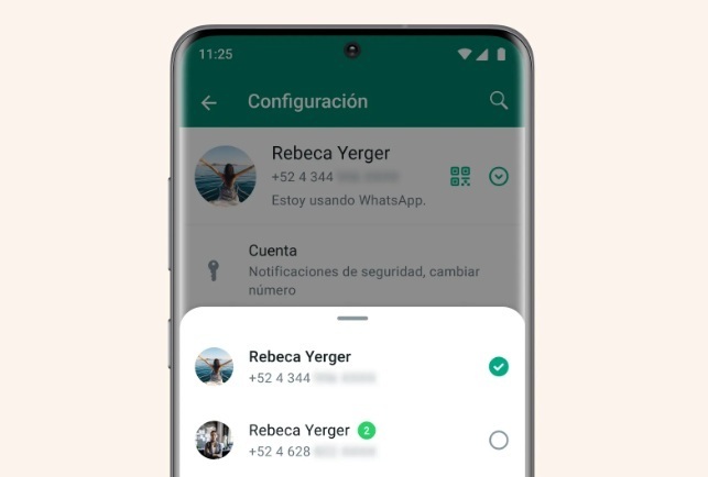 WhatsApp prepara el soporte para tres cuentas simultáneas en un mismo dispositivo
