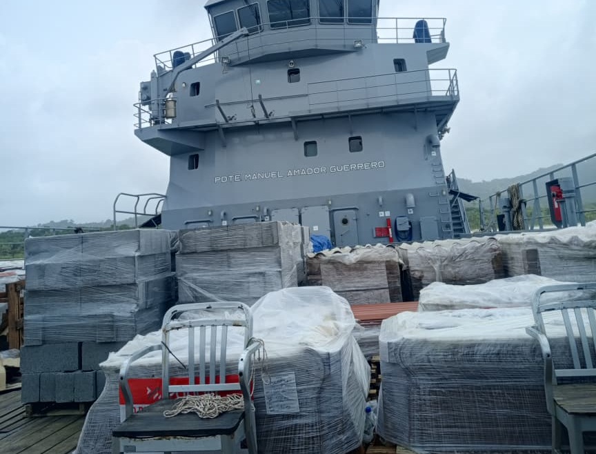 Inicia el traslado de materiales para la construcción del proyecto Ukupa