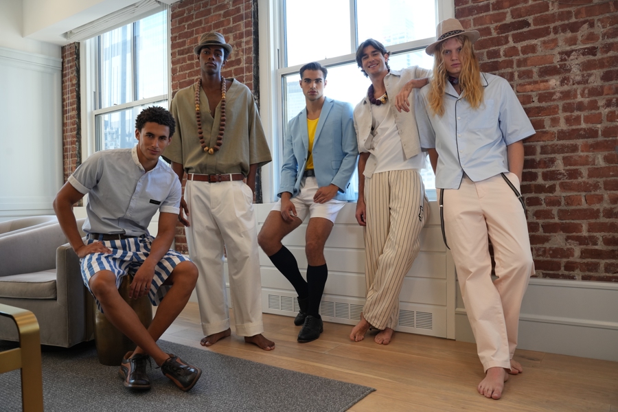 El diseñador colombiano Peñaranda estrena en Nueva York su primera colección para hombre