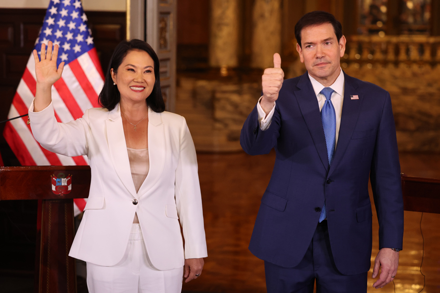 Marco Rubio llega a Perú para reunirse con Fujimori y ampliar vínculos frente a China