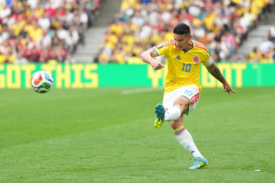 James Rodríguez regresa al fútbol colombiano para vestir los colores de Atlético Nacional