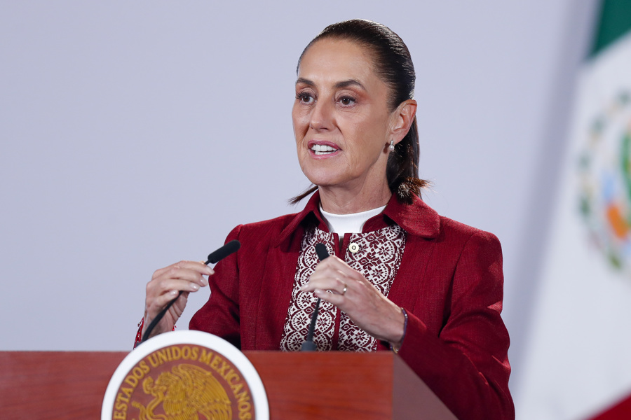 México defenderá su independencia ante "cualquier potencia extranjera" tras mapa de Trump