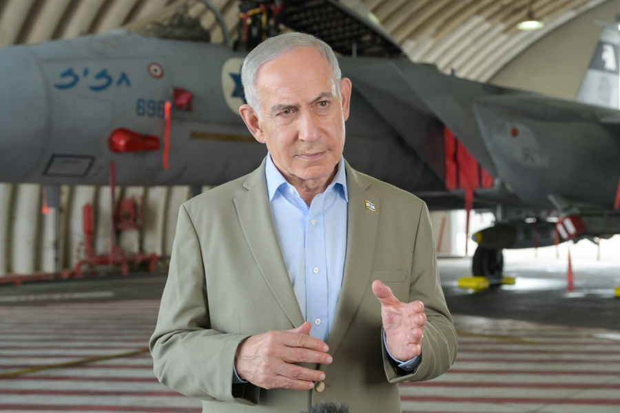 Netanyahu dice tener "indicios" de un posible ataque contra Israel antes de las elecciones