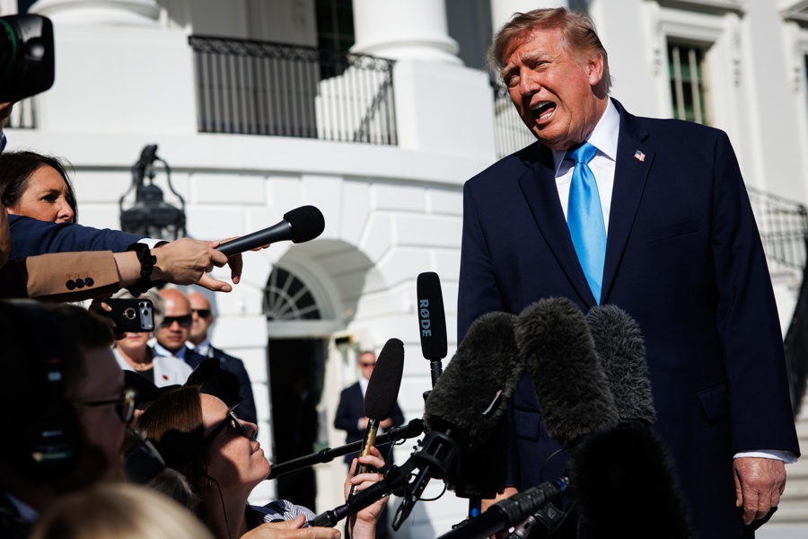 Trump califica de "gran victoria" la ventaja de Bolsonaro y prevé segunda vuelta reñida