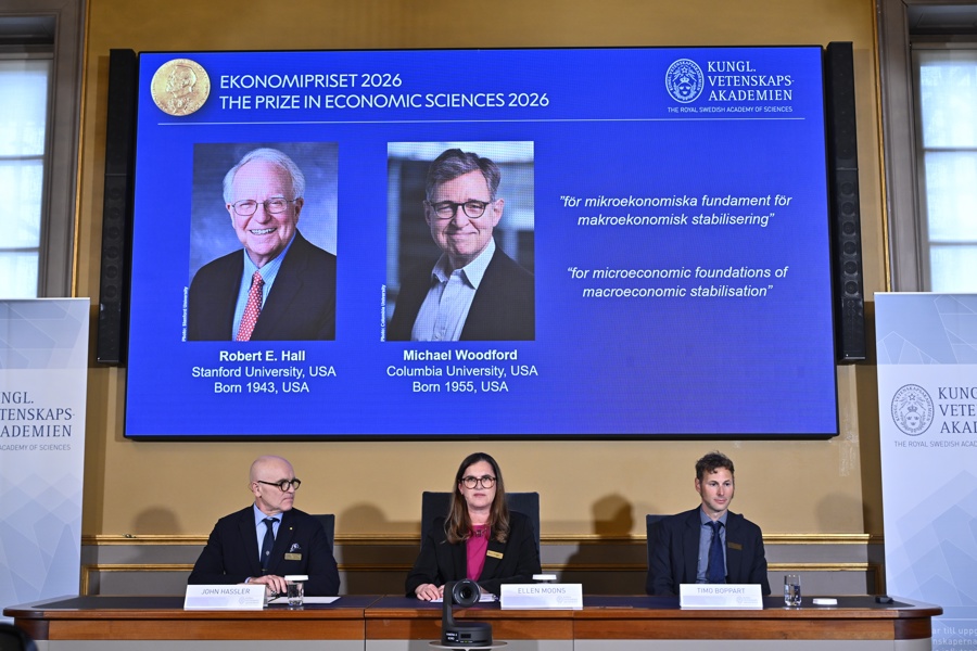 Nobel de Economía a creadores de nuevos modelos que ayudaron en la pandemia y otras crisis